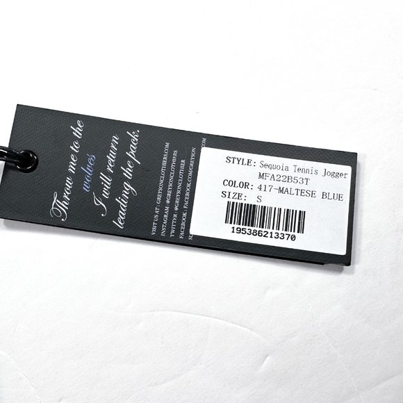 Greyson Navy and Blue Joggers with Red Accents - Picture 8 of 8